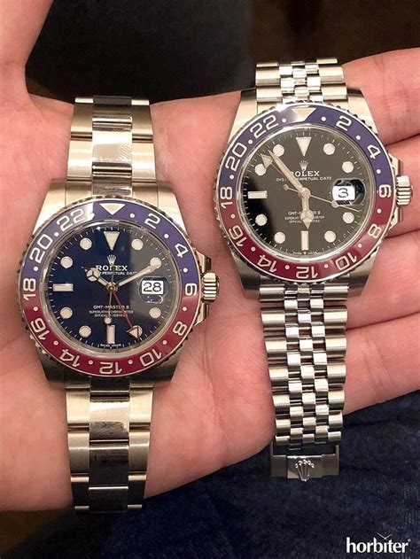 rolex gmt master vs gmt master 2|rolex gmt master 126710blro review.